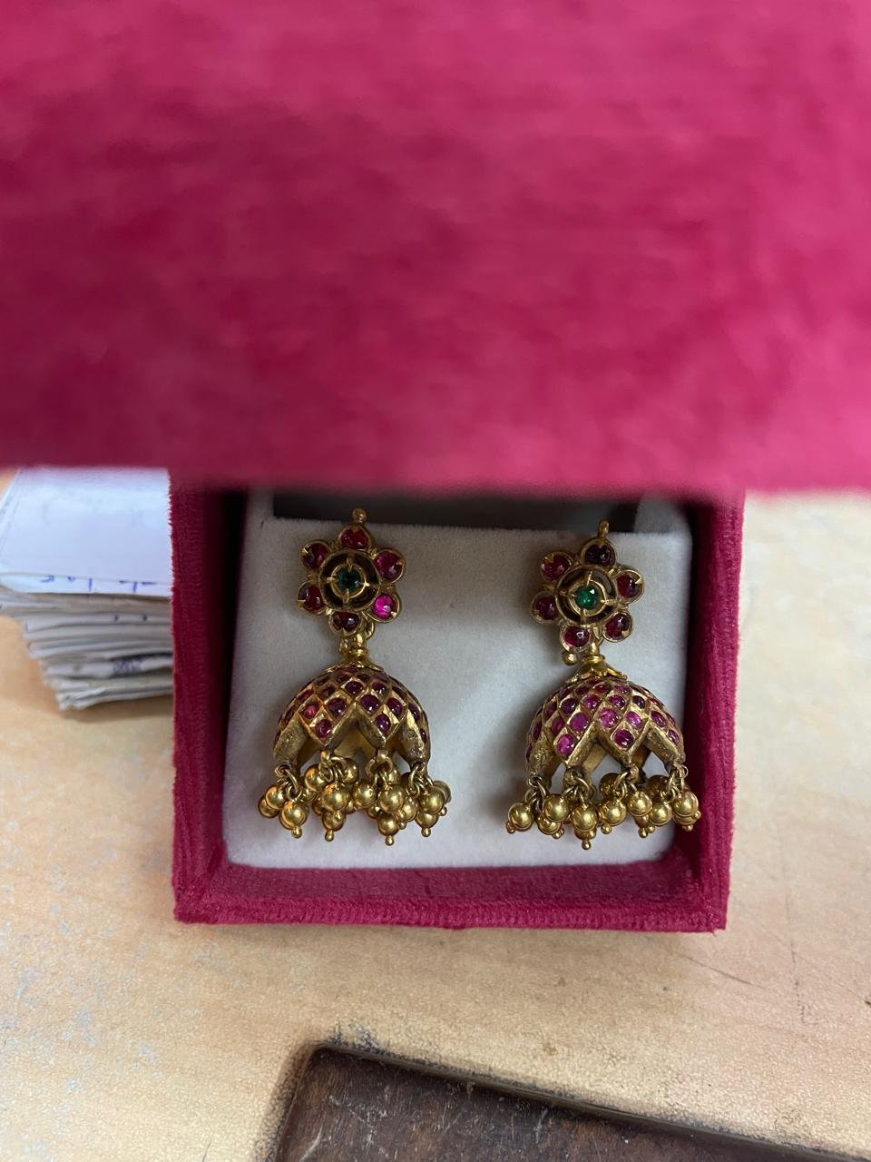 Gold Earrings - Gold and silver Manufacturer in puducherry